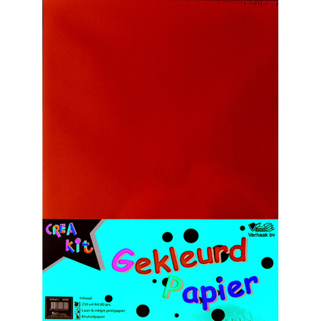 Gekleurd papier A4 500 vellen/80 gr