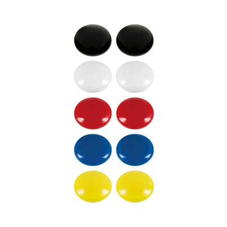 Colored magnets set of 10x