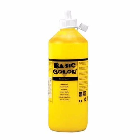 Yellow paint in tube 1000 ml