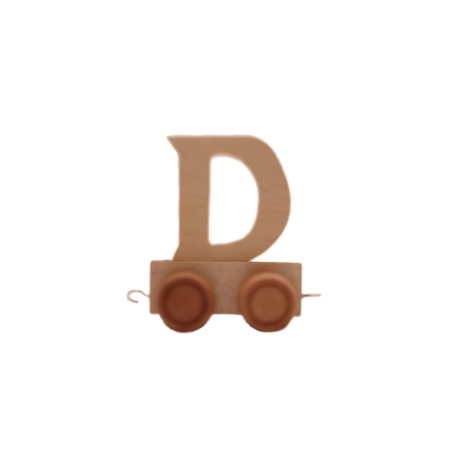 Trein met de letter D