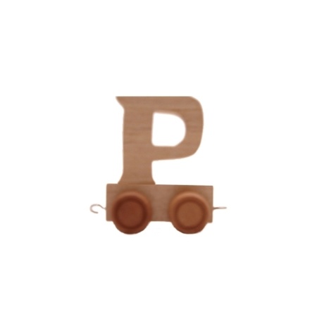 Trein met de letter P