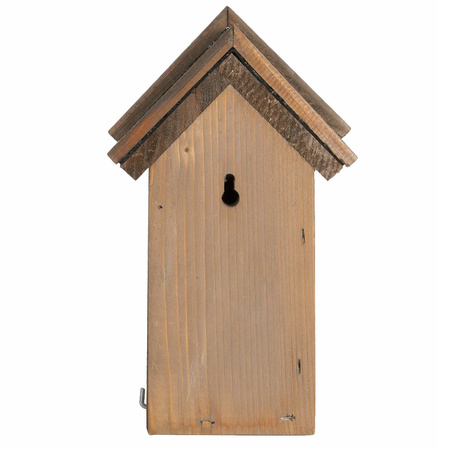 6x stuks houten vogelhuisje/nestkastje 22 cm - Zelf schilderen pakket - verf/kwasten
