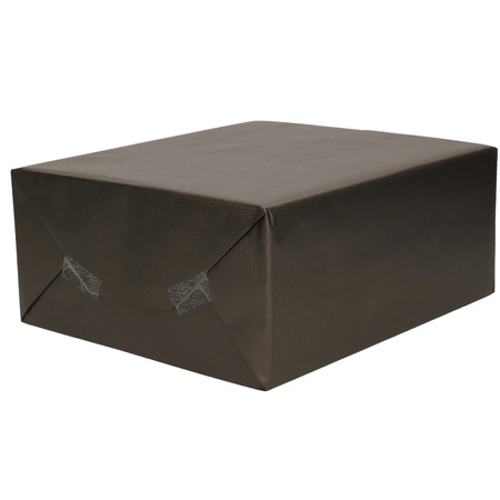 8x Rolls kraft wrapping paper rainbow pack - black 200 x 70 cm