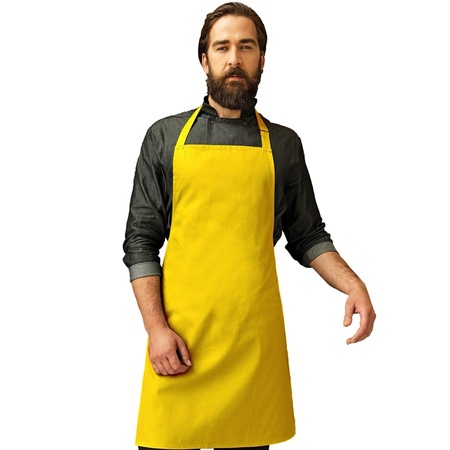 Basic keukenschort geel