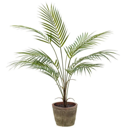 Palmboom nep 70 cm groen in pot