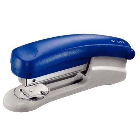 Metal stapler blue 11,5 cm including 1000 staples