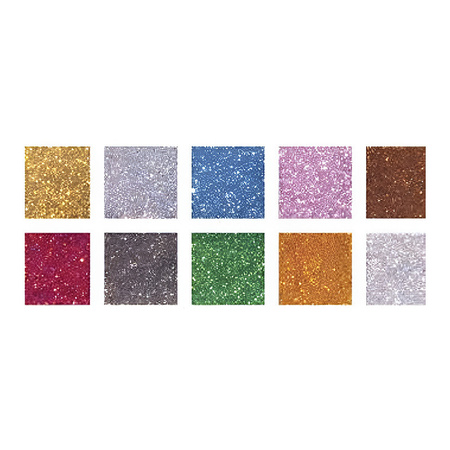Glitter acryl mozaiek steentjes bont mix