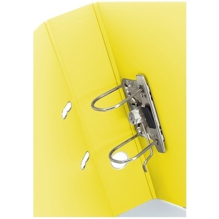 Ring binder folder yellow 75 mm A4