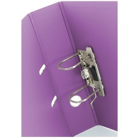 Ring binder folder purple 75 mm A4