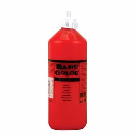 Red paint in tube 1000 ml