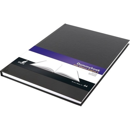 Sketchbook/drawinghardcover black book A4 paper with 50 felt tip pens