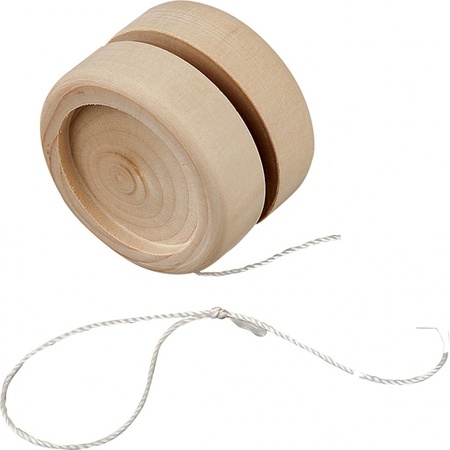 Wooden jojo toy 5 cm for kids
