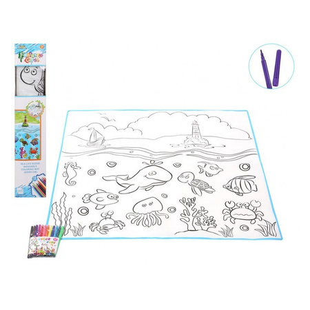 Craft fabric coloring 80 cm for children