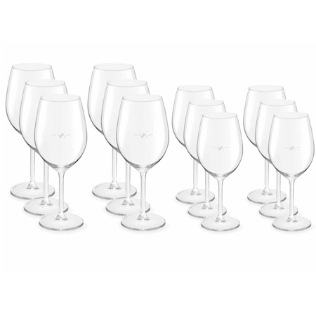 Discount set 12x wineglasses